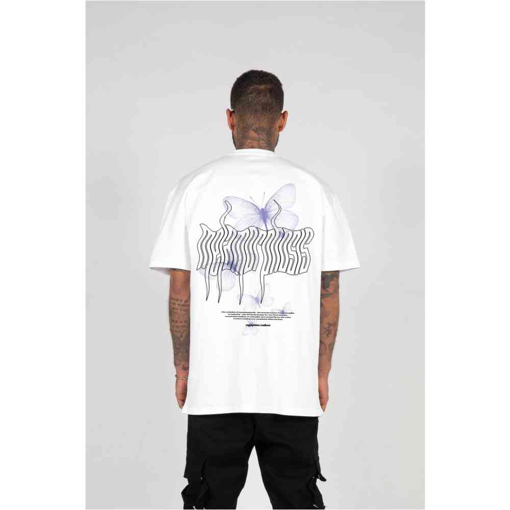 MJ GONZALES - Metamorphose V.4 X Heavy Oversized Heren Tshirt - Wit